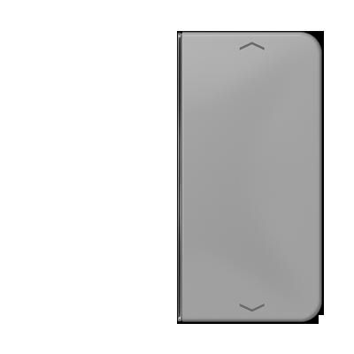 JUNG CD402TSAPGR Key cover for sensor 2 c-channels. symbol mod. CD 500- grey