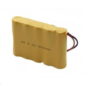 DAITEM BatNi13 5 x rechargeable Ni-Cd battery pack (1.2 V - 600 mAh)