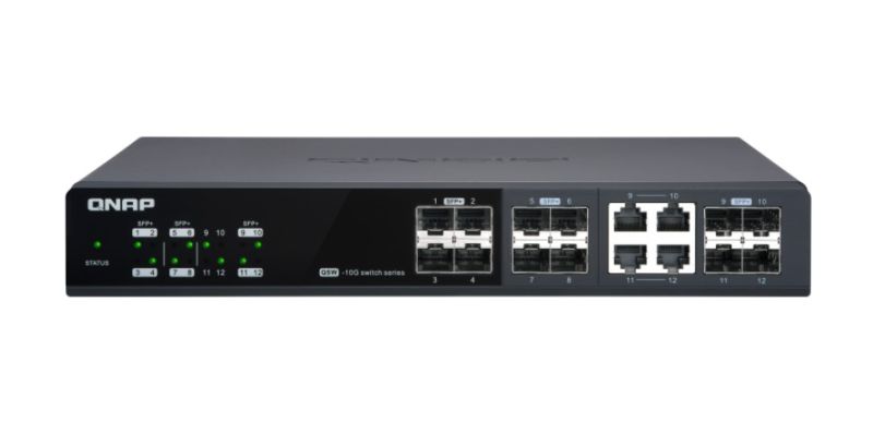 QNAP QSW-M1204-4C 12PORT 10GBE MANAGEMENT SWITCH