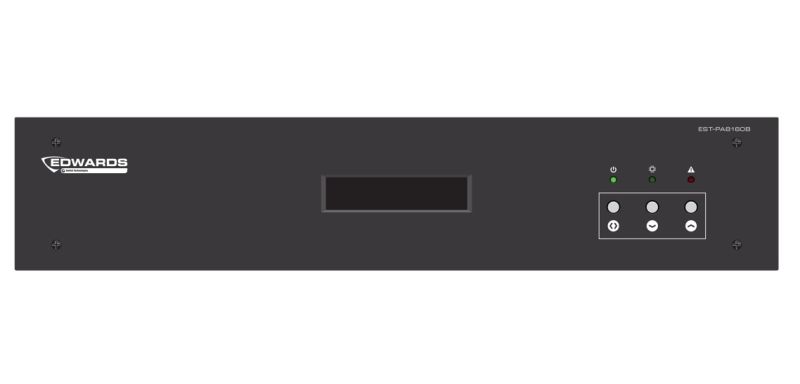 ARITECH FIRE EST-PA8160B Class D amplifier for modular EVAC system