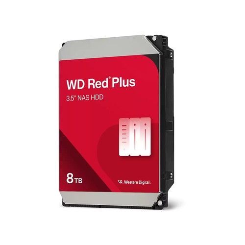 WESTERN-DIGITAL WD80EFPX WD RED PLUS 3 5P 128MB 8GB (DK)