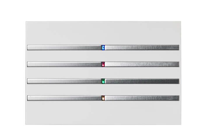 BLUMOTIX BX-RKW KNX multifunction keyboard in rectangular ABS 120x80mm