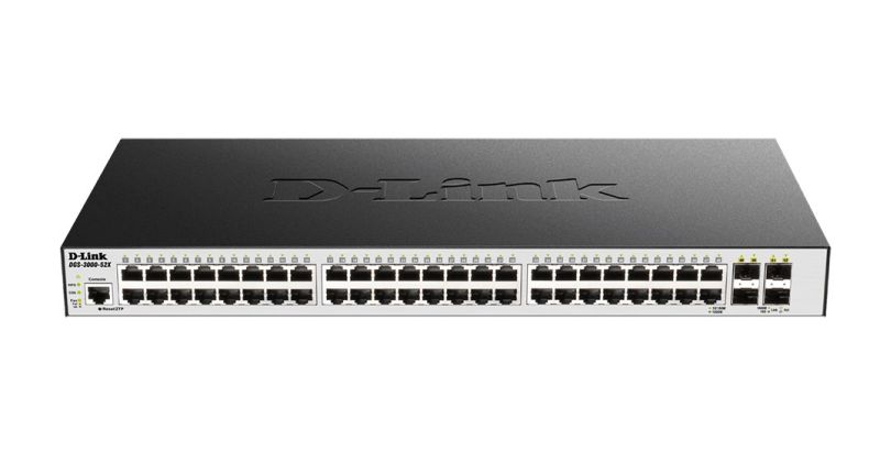 D-LINK DGS-3000-52X 48-PORT 10/100/1000MBPS PORT