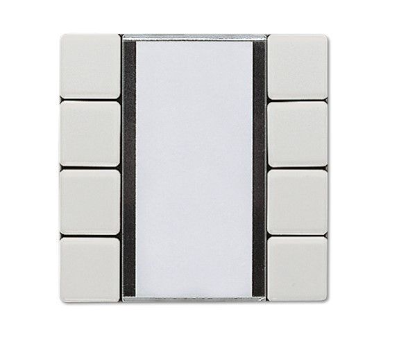 JUNG LS2094NABSLG Universal 4-channel button sensor for KNX bus coupler 2070U - light grey