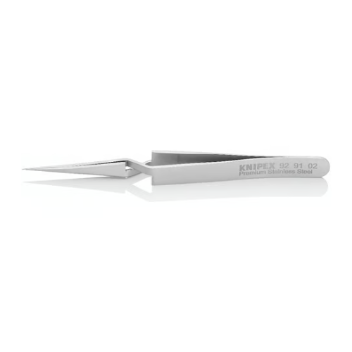 KNIPEX 92 91 02 Pinzetta punte incroc di preci acc inox