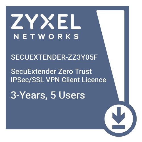 ZYXEL SECUEXTENDER-ZZ3Y05F 3 ANNI SECUEXTENDER- IPSEC VPN C