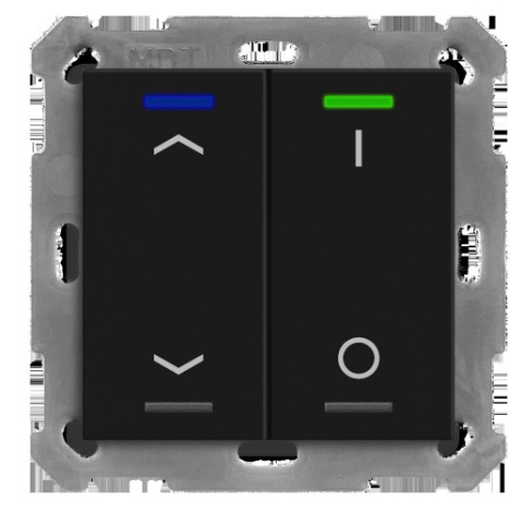 BE-TAL55T206.C1 KNX Taster Light 55 2-sided MDT technologies