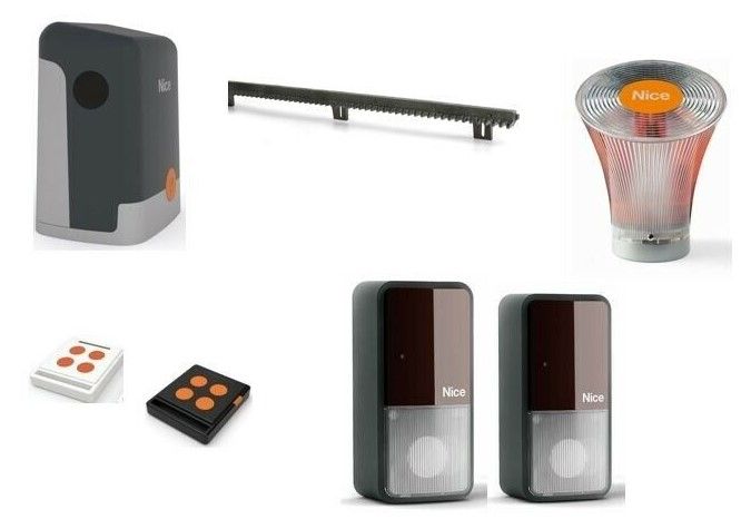 NICE FILO600 Kit to automate a sliding gate for residential