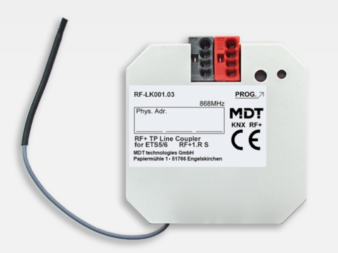 MDT RF-LK001.03 KNX RF+ line coupler, flush-mounted