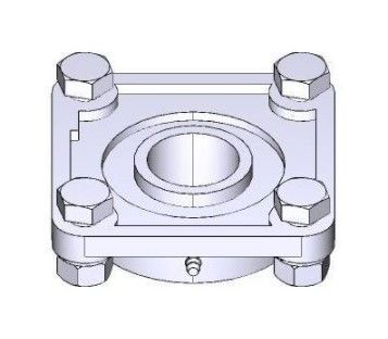 CAME SPARE PARTS 119RIG117 ROD SHAFT SUPPORT FLANGE - G12000