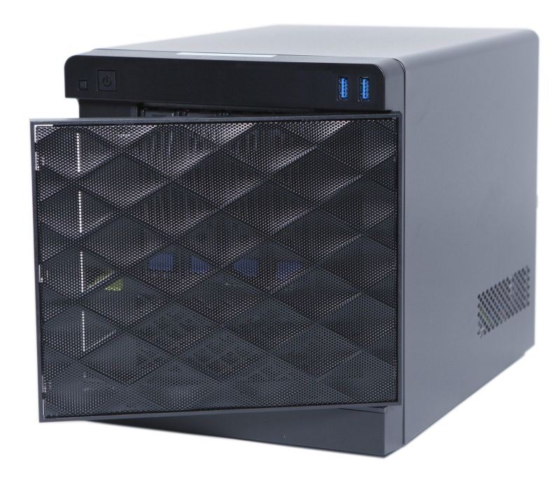 HANWHA CLIENT-QUBE-I7-2MO Client Mini Qube 4 Bay con GPU Intel 770 integrata