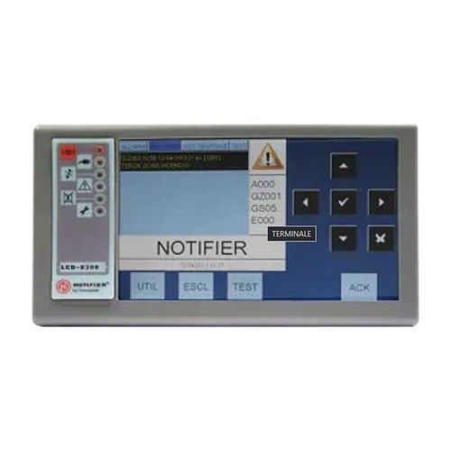 NOTIFIER AM-LCDG Repeat terminal for AM-8200G control panel with