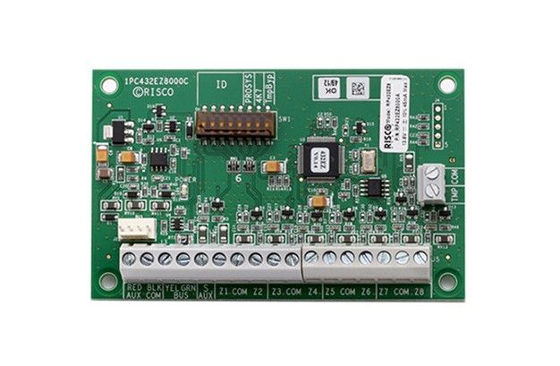 RISCO RP432EZ8000A Input Expansion Module: 8 Wired Zones  