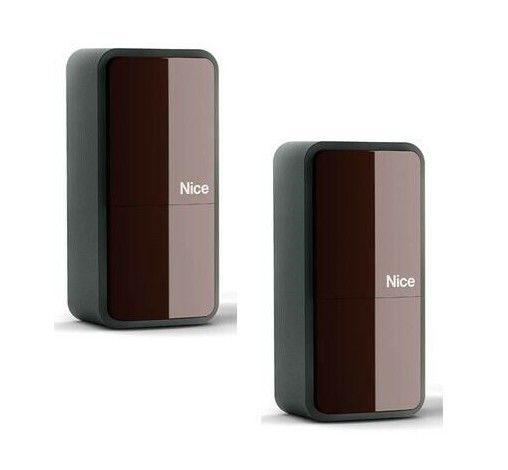 NICE PHW200 Pair of wireless wall-mounted auto-synchronized photocells