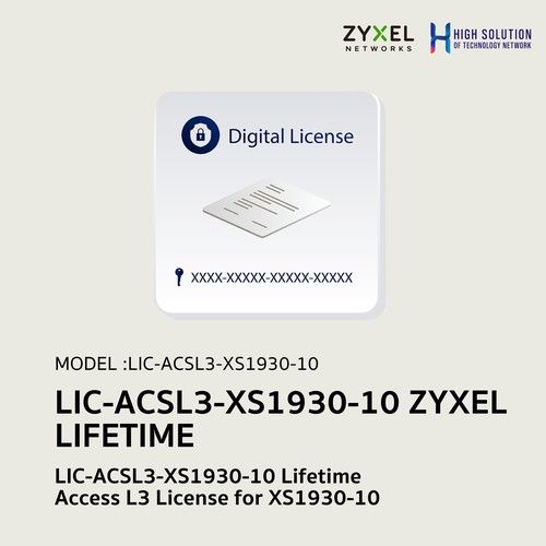 ZYXEL LIC-ACSL3-ZZ0004F LIC-ACSL3LICACSLAYER 3PER XS1930-10