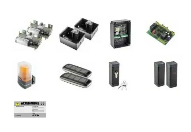 GIBIDI K870/BF KIT FLOOR 850 Auomazione Per Cancelli A Battente 230 Vac