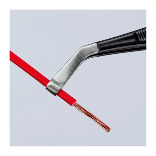 KNIPEX 92 16 01 ESD Pinzetta di posizionamento ESD acc inox