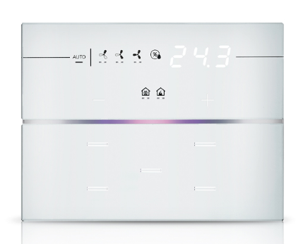 EELECTRON 9025GT307B01-R DOPPIO VETRO - 3 MODULI - DISPLAY RESIDENZIALE - BIANCO