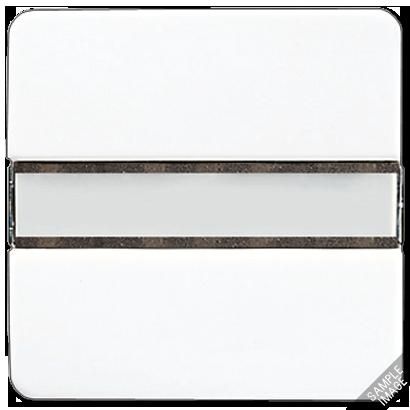 JUNG 2091NABS 1 channel push button sensor - universal for bus coupler 2070U - white