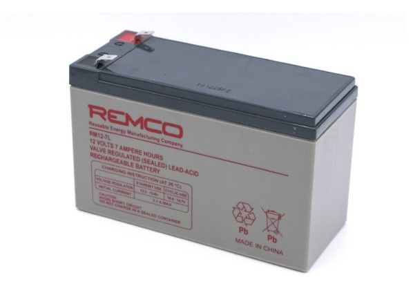 REMCO RM 7-12 LL Batteria 12V / 7Ah