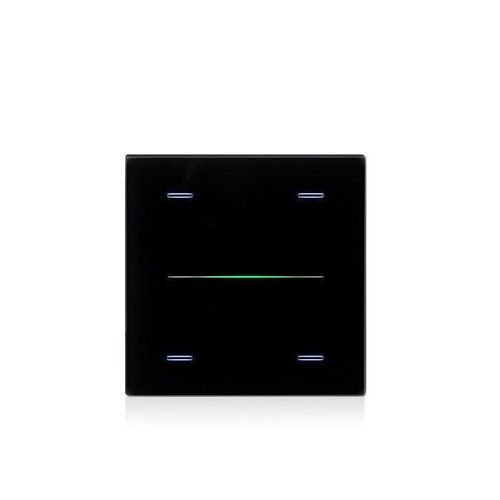 EELECTRON 9025GL04LM3 VETRO - 4 CH - SERIE LINE - RGB - NERO OPACO