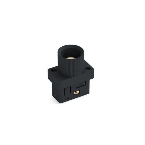 LEDCO MG01LBC/NE/T MINI DARK LIGHT ROUND 48V 1W 3000K BLACK
