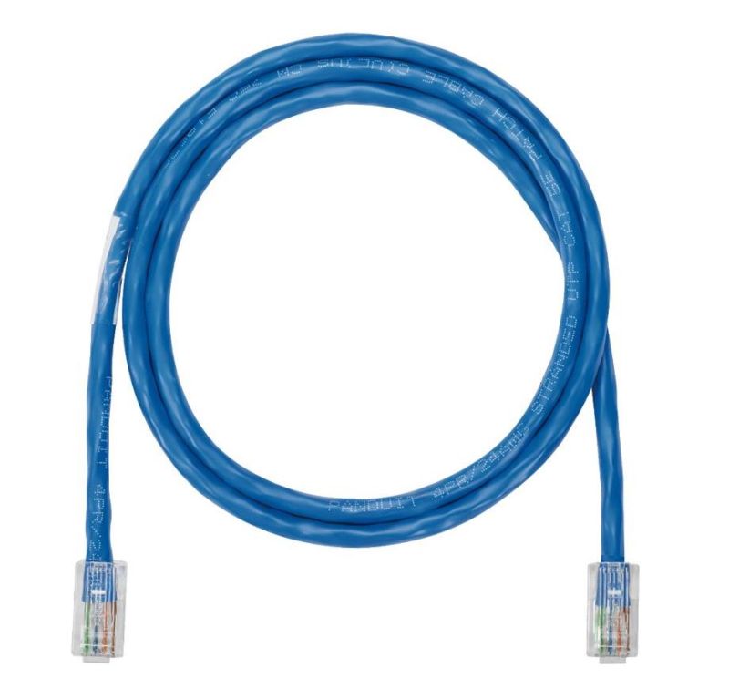 PANDUIT NK5EPC1MBUY NK Copper Patch Cord- Category 5e- Blue UTP Cable