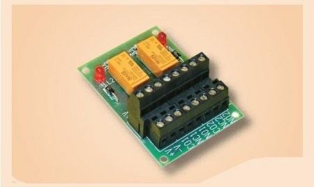 VIMO C1RE031 Scheda interfaccia relè 12V 1A con 2 relè a doppio scambio