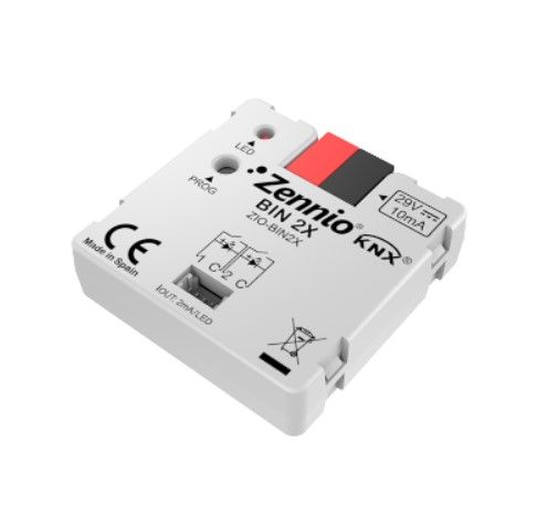 ZENNIO ZIO-BIN2X BIN2X key interf., 2 inputs