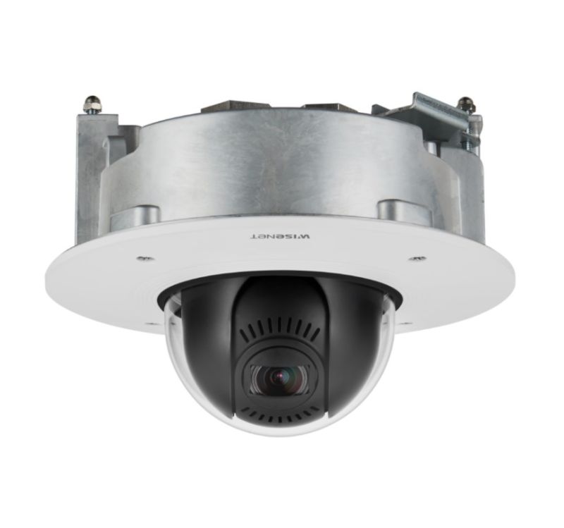 HANWHA XND-8081FZ 5MP Flush Mount PTRZ Dome