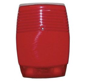ARITECH INTRUSION KIT-AS600R Red self-powered outdoor siren 