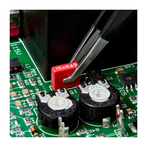 KNIPEX 92 08 78 ESD Pinzetta SMD di precis. ESD acciaio inox