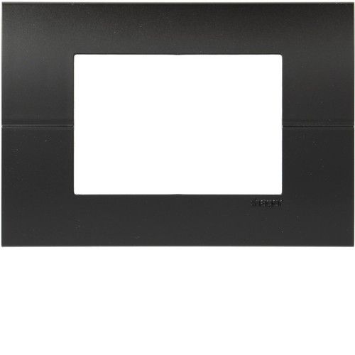 EELECTRON PS45B03GL-M3 PLACCA 3M - STANDARD 45 - VETRO NERO OPACO (CONFEZ