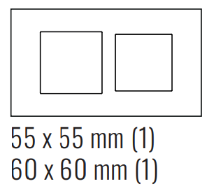EKINEX EK-S2G-COP Rectangular Surface plate (71 and 20Venti ) in copper colour