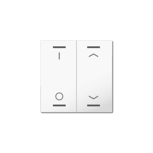MDT BE-TAL55W202.D1 Taster Light 55 2T scale, white b., ser.on/of
