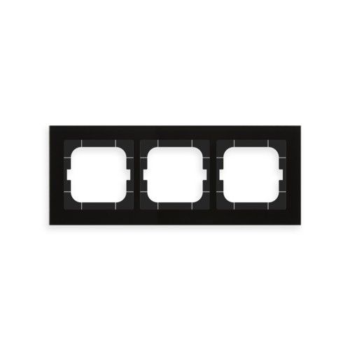 MDT BE-GTR363S.01S Triple glazed frame 55x55mm, black