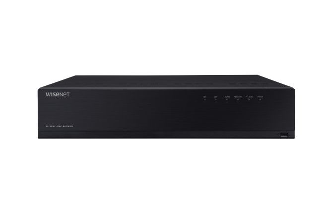HANWHA WRN-810S-4CH-2TB Wisenet WAVE 1U PoE NVR - 2TB with 4CH WAVE licence