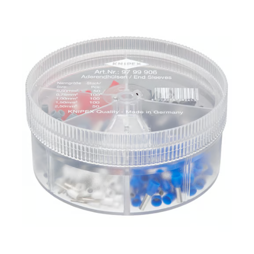 KNIPEX 97 99 906 Assortimento terminali isolati