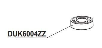 RIB DUK6004ZZ CUSC. MOT. 6004ZZ-ME JBL2