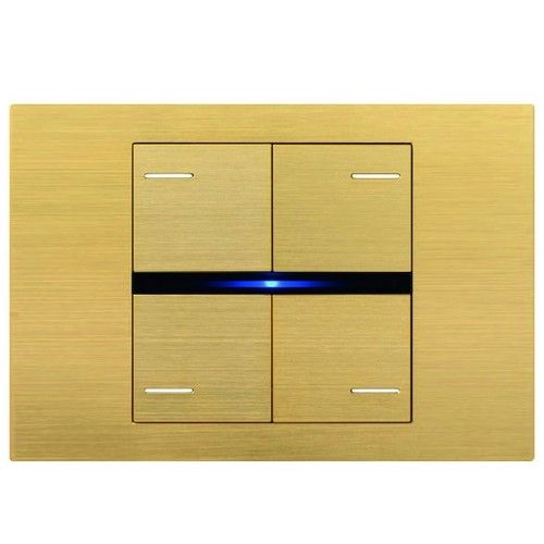 EELECTRON BK04MT-GO KIT 4 SQUARE KEYS METAL GOLD - LINE