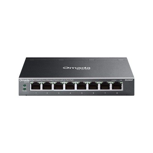 TP LINK ES208GP OMADA 8PORT EASY SWITCH
