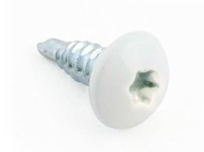 SOMMER 150115 6.3x16 mm self-tapping screw. Torx-T30. white