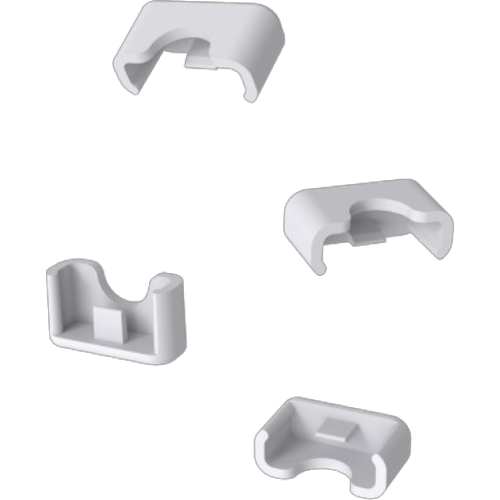 ZENNIO ZACPCCB Comb busbar - Plastic cap protector - 12 units