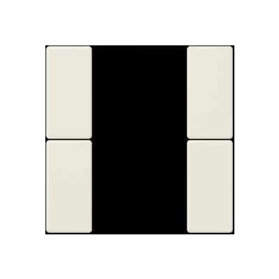 JUNG A502TSA Key covers for sensor 2 channels F50- mod. A500- white