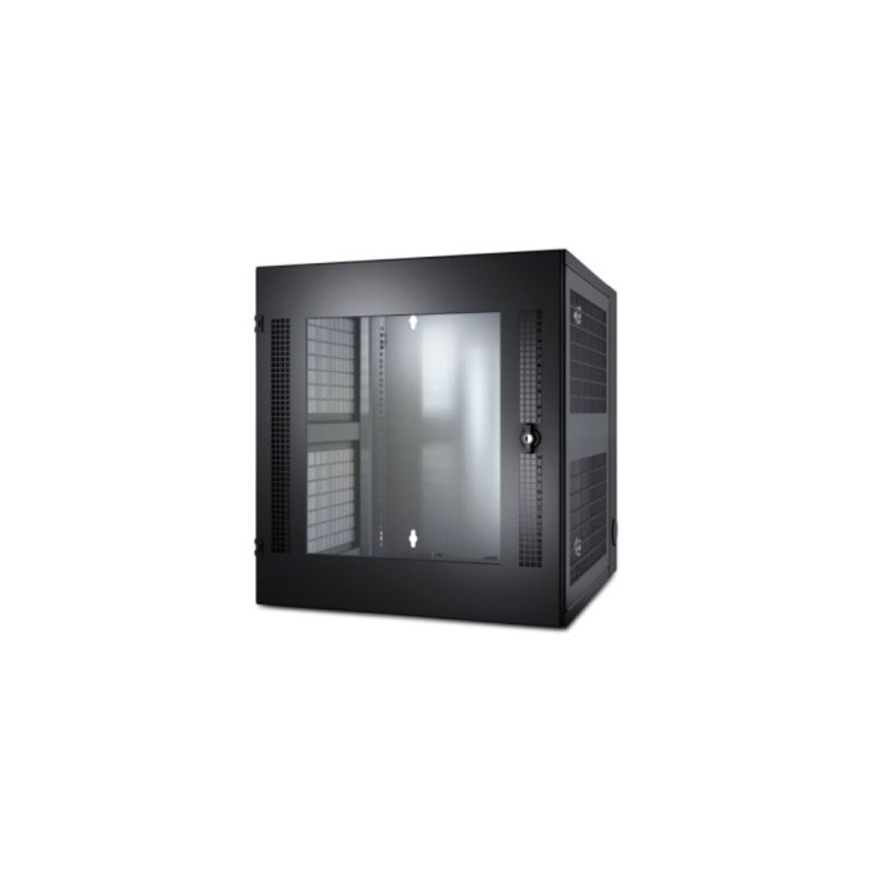 APC UPS AR100 NETSHELTER WX 13U BLACK GLASS DOOR