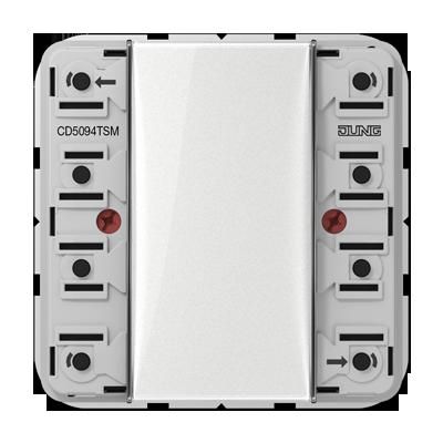 JUNG CD5094TSM F50 KNX button sensor module with acc. Universal integrated bus - 4 channels - mod. CD500
