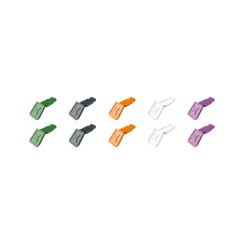 KNIPEX 00 61 10 C V02 ColorCode Clips mix colori 2 (10 pezzi)