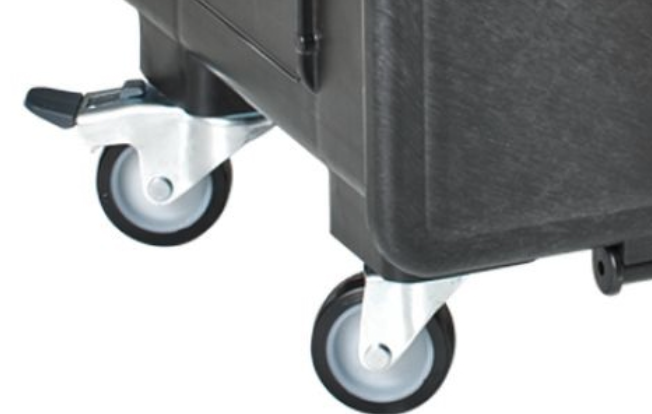 GT LINE AIWHEELS Set di n gradi 4 ruote pivottanti a 360 gradi, due