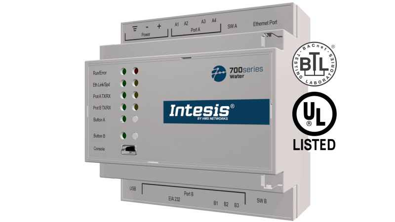 INTESIS IN790ATW100A000 BACnet and KNX multibrand Air-to-Water heat pump g