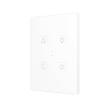 ZENNIO ZVITRXL4 RGB XL key 4. PC-ABS capacitive button - 4